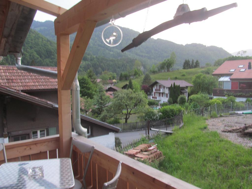Dorner Rustic Chalet Gsteigwiler Værelse billede
